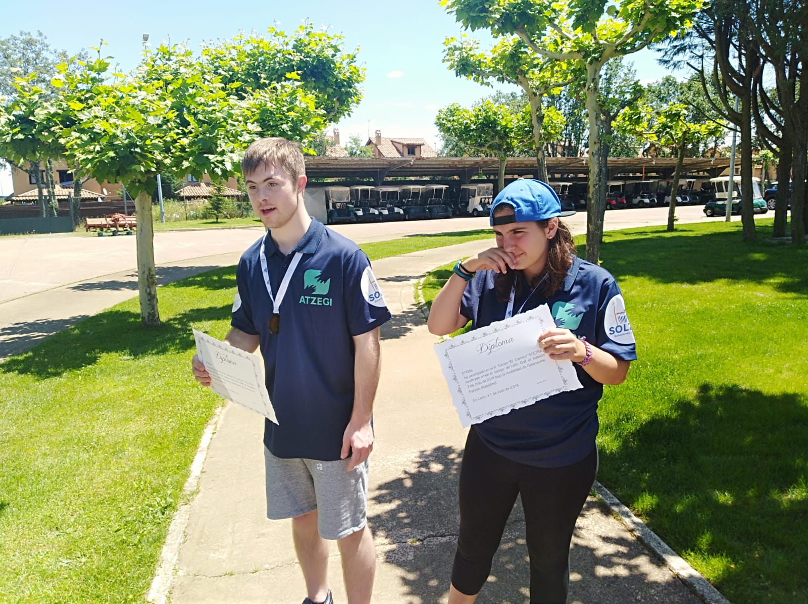 Fotos: Inclusión desde el &#039;green&#039;