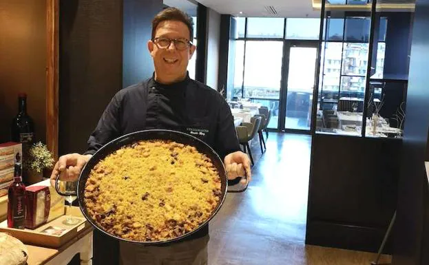 Oswaldo López, chef del Restaurante de El Corte Inglés de León. 