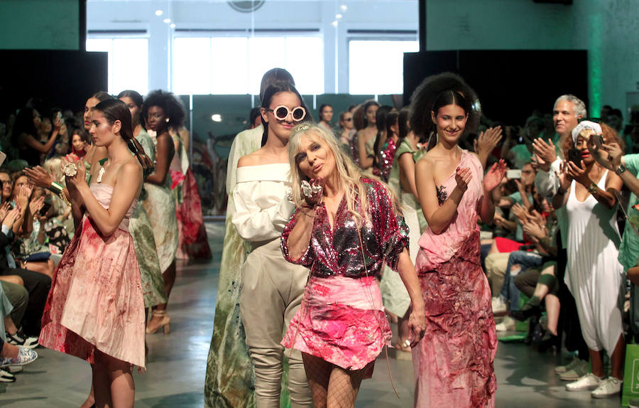 Fotos: Desfile de la diseñadora Leonesa, María Lafuente, para presentar la colección primavera-verano 2019