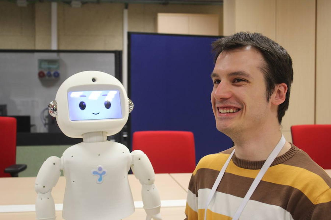 Uno de los robots con los que trabaja la ULE. 