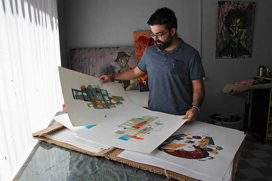 Alejandro Lorenzana es un artista roblano que ha logrado descontextualizar el drama de la industria para observarlo como un paisaje en sí mismo