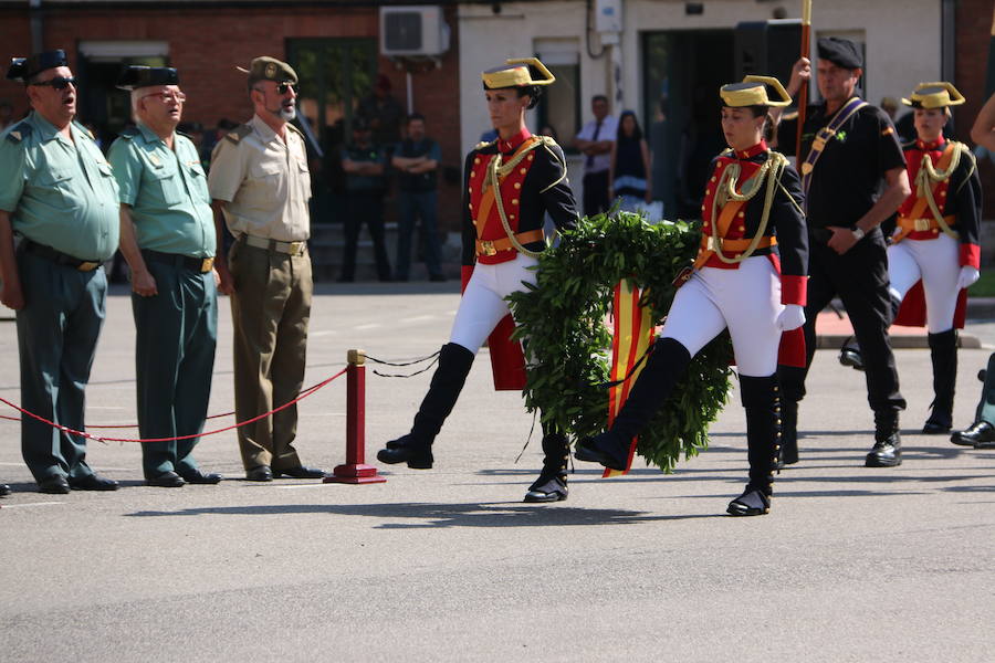 Fotos: Toma de posesión del nuevo jefe de la XII Zona de la Guardia Civil de Castilla y León