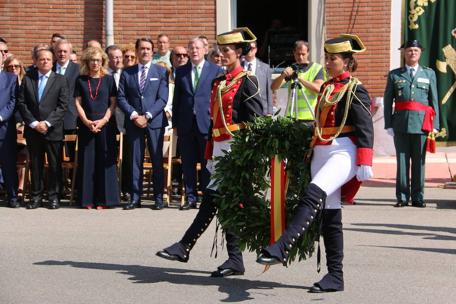 Fotos: Toma de posesión del nuevo jefe de la XII Zona de la Guardia Civil de Castilla y León