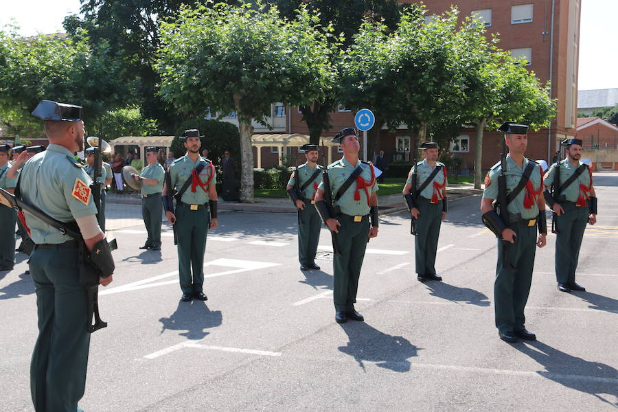 Fotos: Toma de posesión del nuevo jefe de la XII Zona de la Guardia Civil de Castilla y León