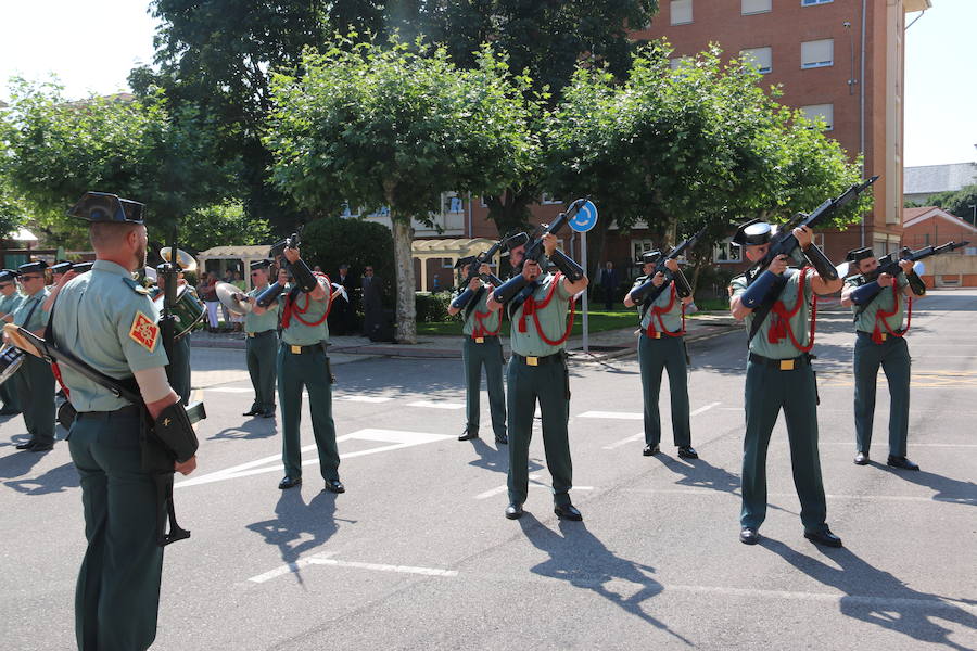 Fotos: Toma de posesión del nuevo jefe de la XII Zona de la Guardia Civil de Castilla y León