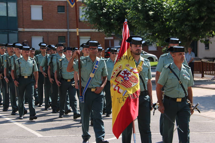 Fotos: Toma de posesión del nuevo jefe de la XII Zona de la Guardia Civil de Castilla y León