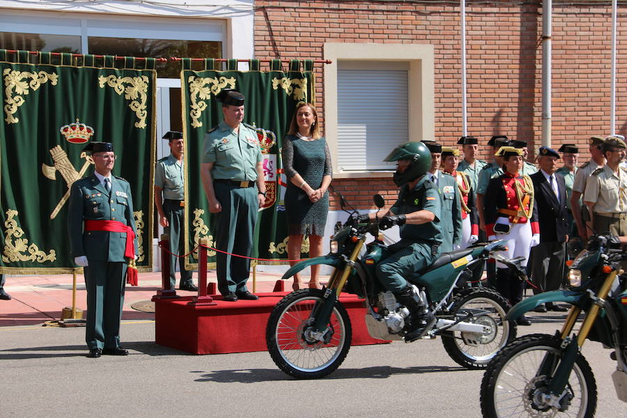 Fotos: Toma de posesión del nuevo jefe de la XII Zona de la Guardia Civil de Castilla y León