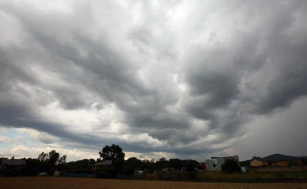 Tormenta en Ponferrada. 