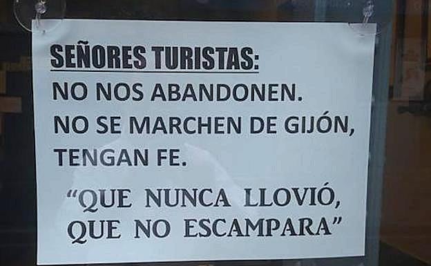 «Nunca llovió que no escampara»