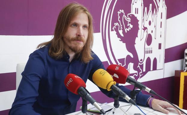 Pablo Fernández, secretario autonómico de Podemos.