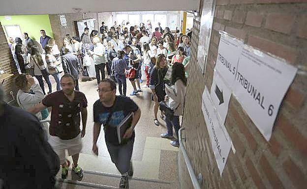 Momento previo al inicio de las pruebas en León.