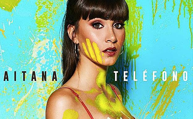 Portada de 'Teléfono', su primer single. 