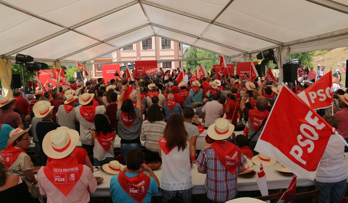 Fotos: El PSOE celebra su fiesta provincial en La Ercina