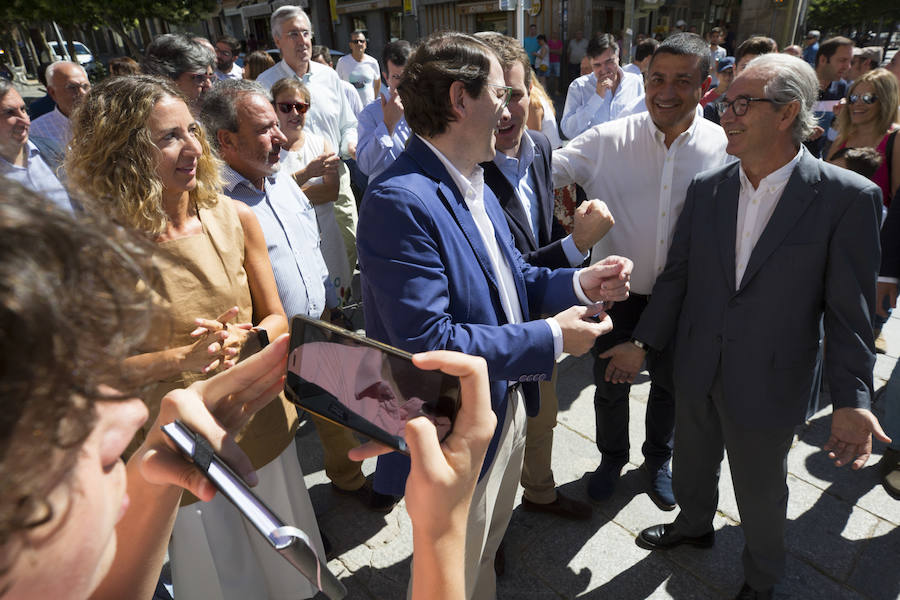 Fotos: Pablo Casado visita Ávila y preside la junta Directiva del PP de Ávila