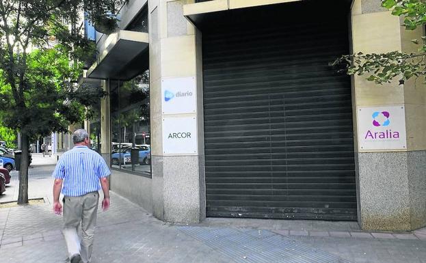 Edificio en la calle Ayala 95 de Madrid, donde están las sedes de cinco empresas y dónde se grabó. 