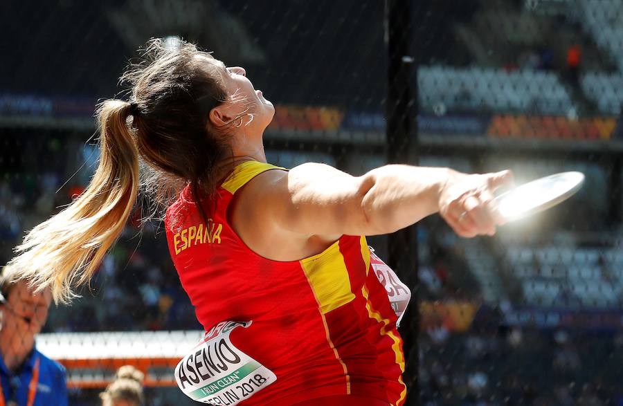 Fotos: Sabina Asenjo en el Europeo de Berlín