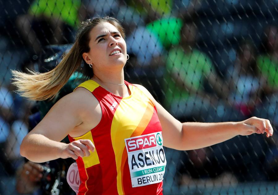 Fotos: Sabina Asenjo en el Europeo de Berlín