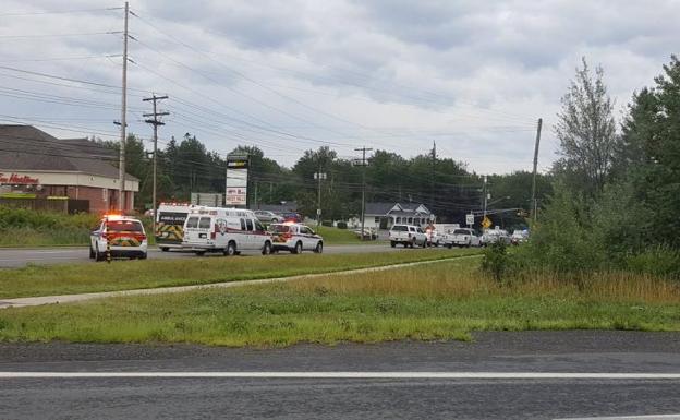 Al menos cuatro muertos por un tiroteo en el este de Canadá