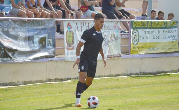 Un momento del partido disputadon en la Llanera. 