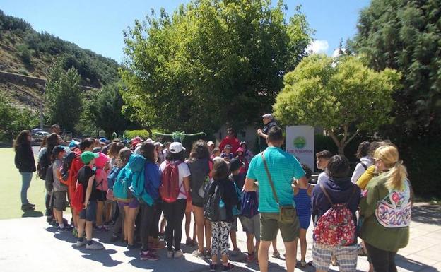 Imagen de las actividades en la Reserva de la Biosfera de Los Argüellos.