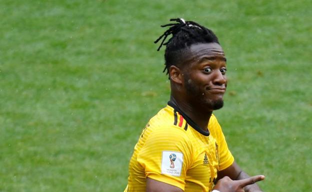 El delantero belga Batshuayi, nuevo jugador del Valencia. 