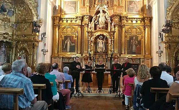 Ars Poliphonica 'celebra' la reapertura del monasterio de Santa María de la Asunción de Villoria de Órbigo
