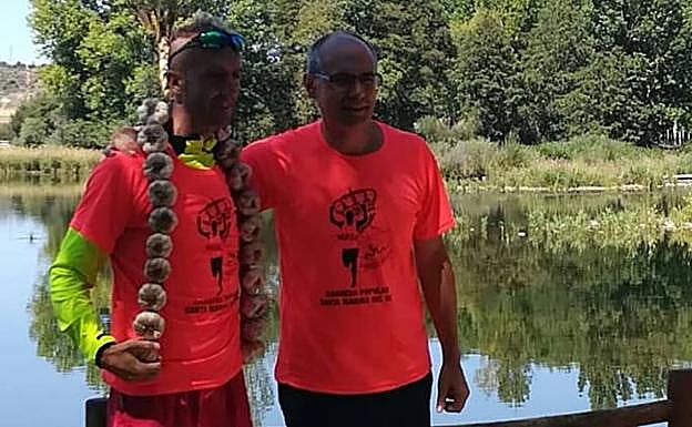 Sergio Sánchez, en el podio.