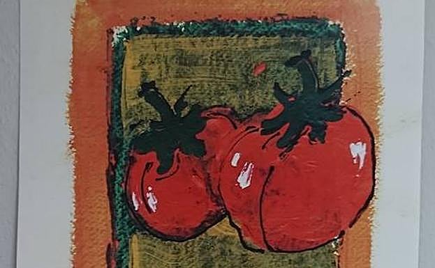 Foto del cartel de la V Feria del tomate