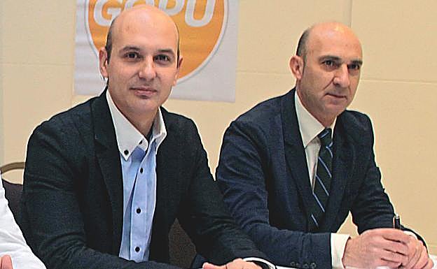 Sadat Maraña, junto a Juan Carlos Fernández.