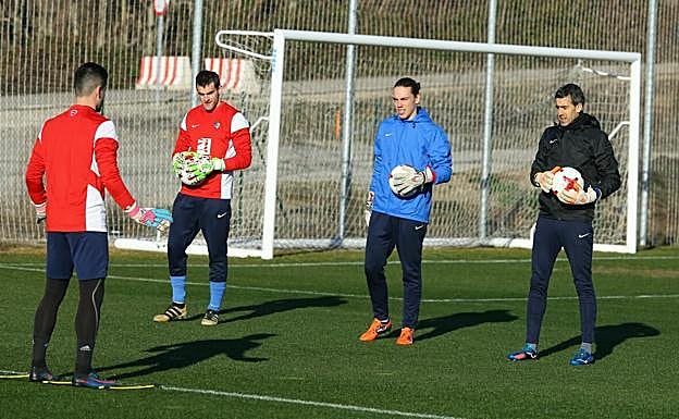 David Gómez continuará defendiendo la portería de la SD Ponferradina