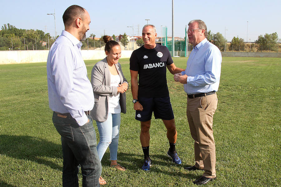 Fotos: Antonio Silván visita a la selección nacional de halterofilia