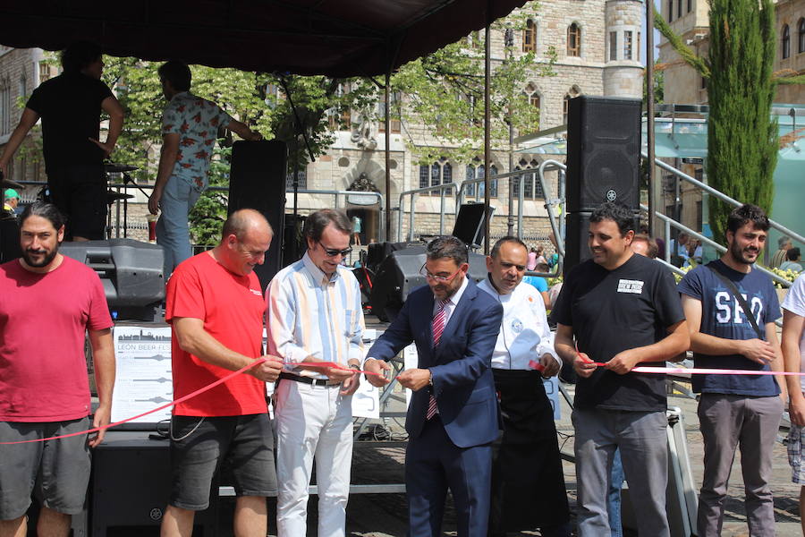 Léon inaugura este fin de semana el primer festival de cerveza artesanal en la plaza San Marcelo. 