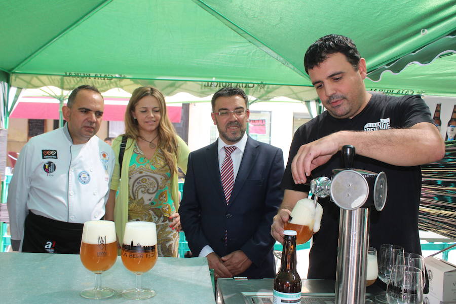 Léon inaugura este fin de semana el primer festival de cerveza artesanal en la plaza San Marcelo. 