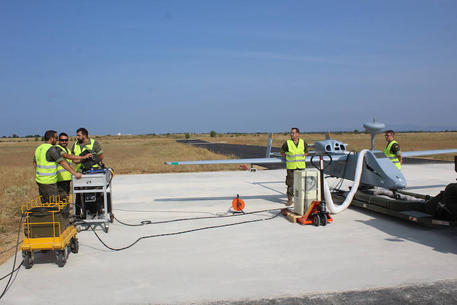 Fotos: La aeronave no tripulada que vigila el Bierzo