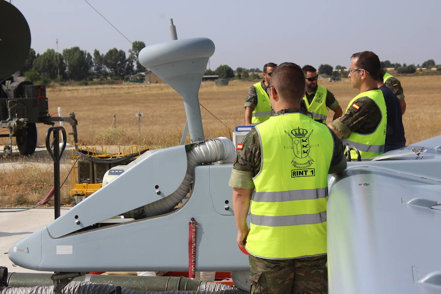 Fotos: La aeronave no tripulada que vigila el Bierzo