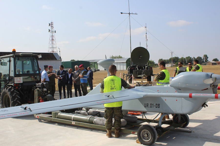 Fotos: La aeronave no tripulada que vigila el Bierzo