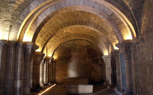 Capilla de Los Arcos de la Real Colegiata de San Isidoro en León.