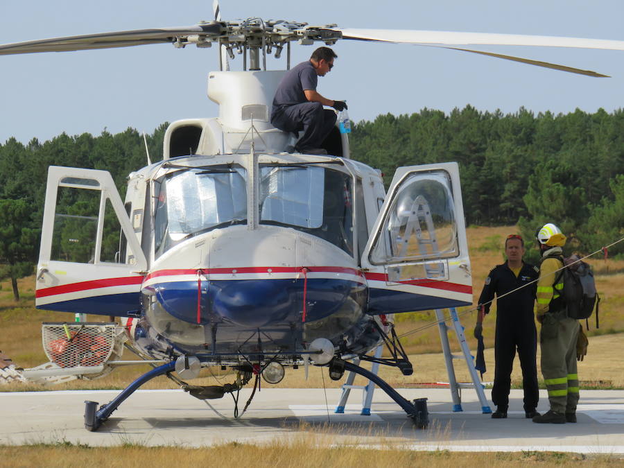 Fotos: El trabajo en la base de Camposagrado