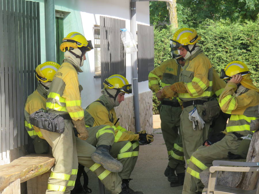 Fotos: El trabajo en la base de Camposagrado
