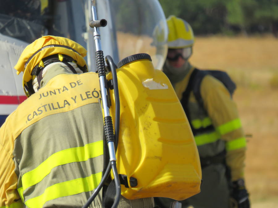 Fotos: El trabajo en la base de Camposagrado