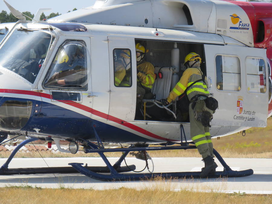 Fotos: El trabajo en la base de Camposagrado