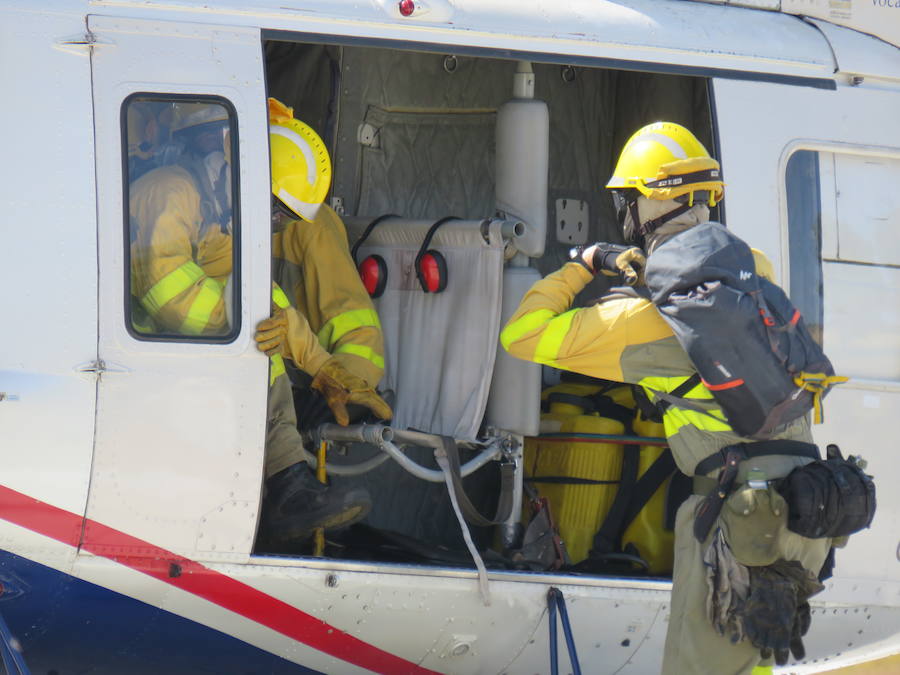 Fotos: El trabajo en la base de Camposagrado