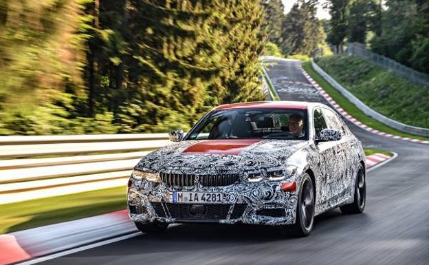 BMW prueba el nuevo Serie 3 en Nürburgring