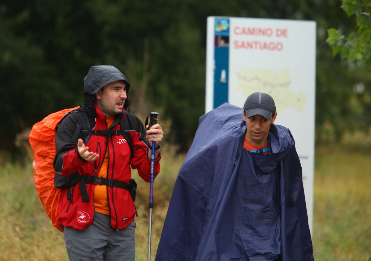 Imagen de las tormentas y la lluvia en las últimas horas en El Bierzo.