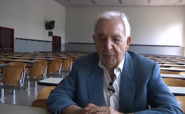 Miguel Castillo, alumno Erasmus de 80 años. 