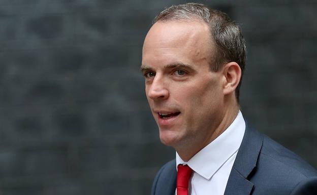 El ministro británico del 'Brexit', Dominic Raab.