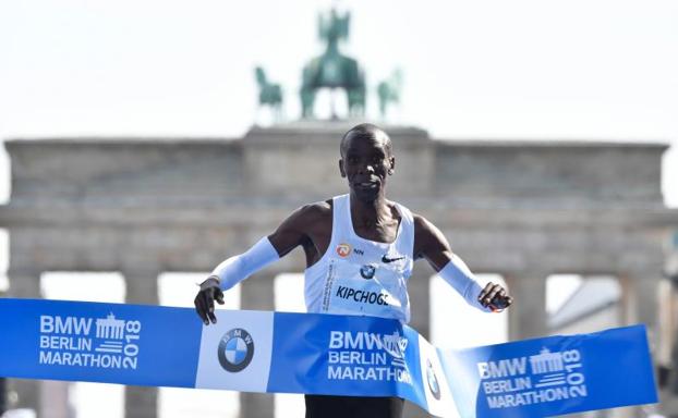 Eliud Kipchoge. 