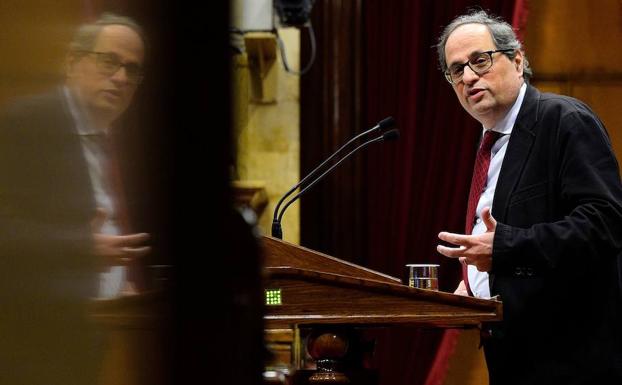 Quim Torra, de Junts per Catalunya. 