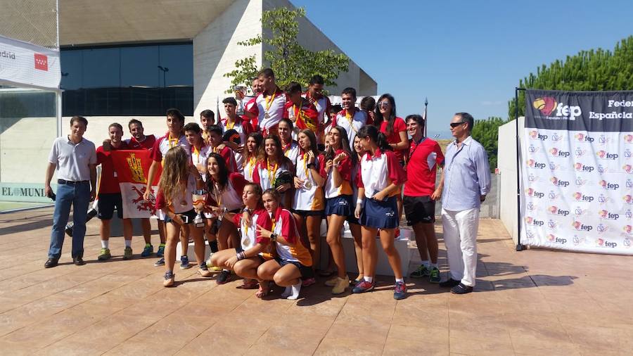 Foto de familia de la selección. 