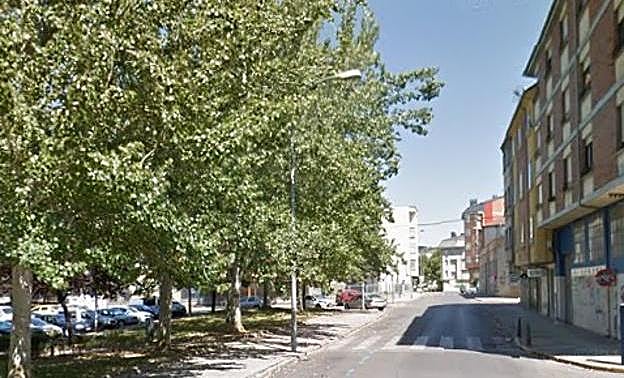 Bario de La Puebla Norte en Ponferrada.